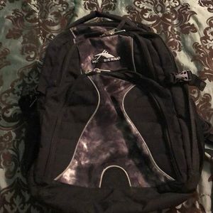 Black backpack